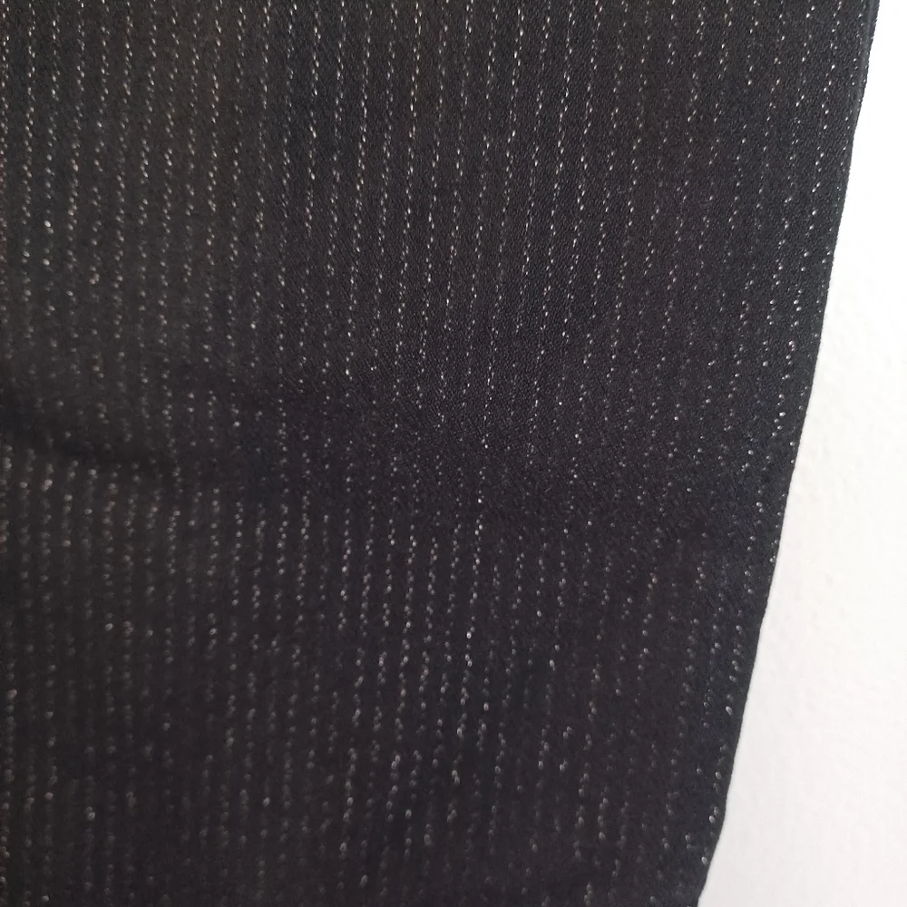 Worthington Slim Leg Black w/ Gold striped threading - size 4 - Picture 5 of 8